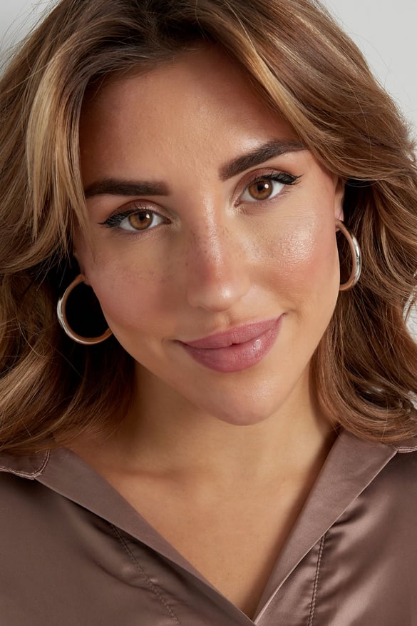 orecchini basic medi - colore oro 2