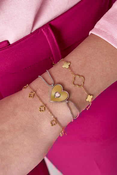 Armband Kleeblätter  h5 Bild3