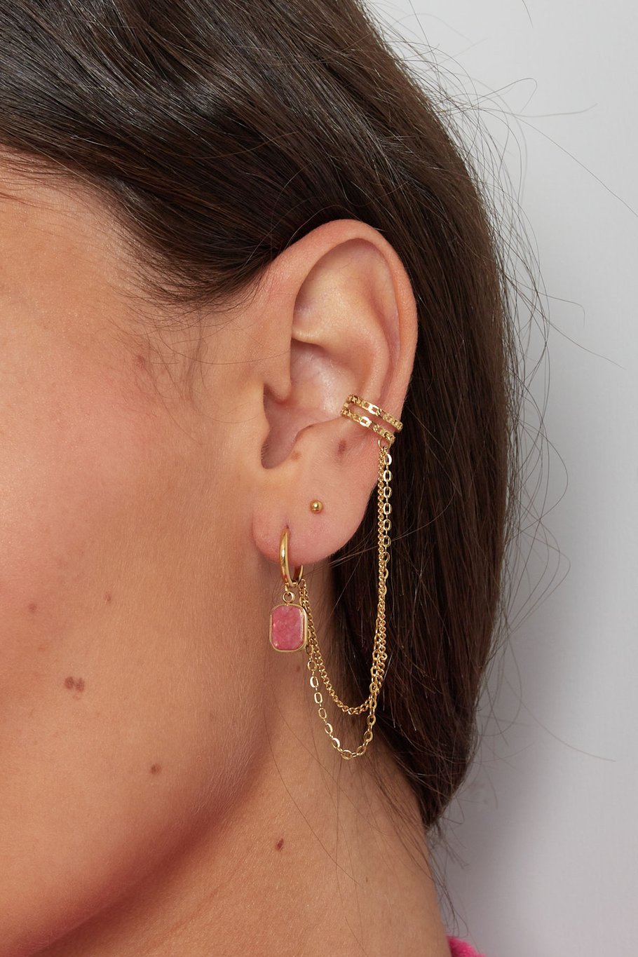 Ohrring und Ohrschmuck – Stein Bild3
