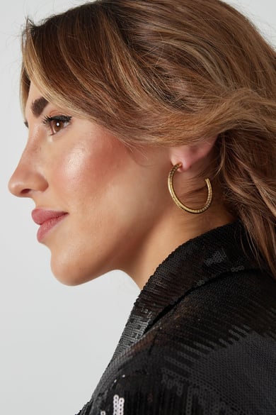 earrings snake print medium h5 Picture3