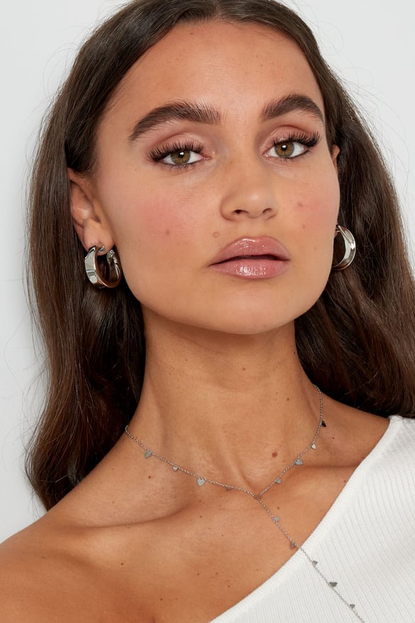 earrings aesthetic round