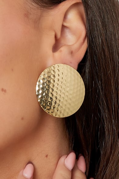 orecchini cupole - colore oro h5 Immagine3