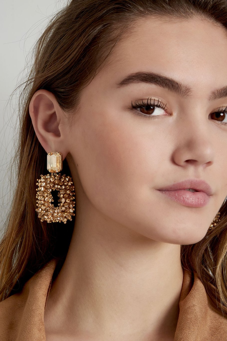 Glam party earring - red h5Picture6
