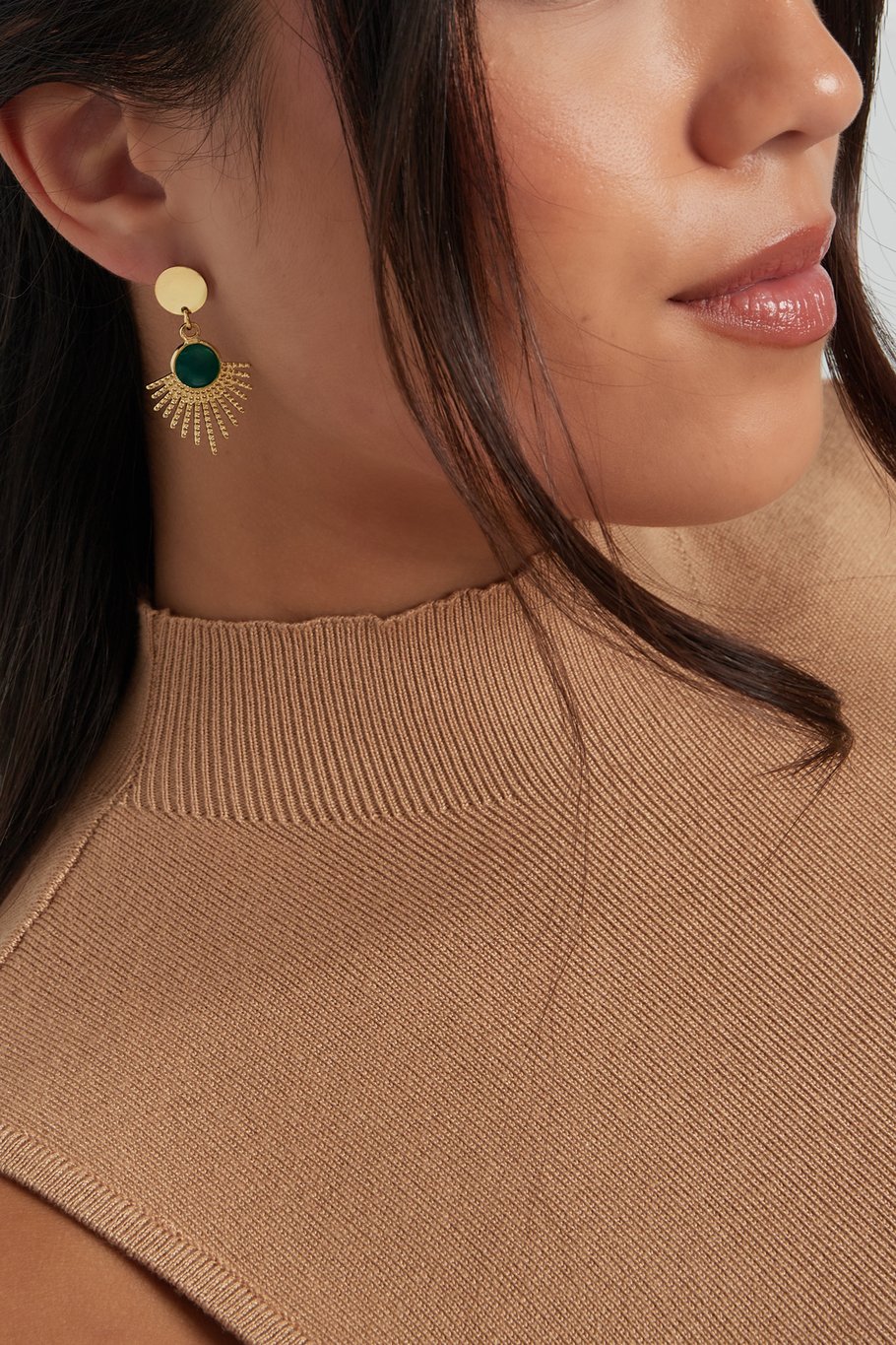 earrings secret soul - green  Picture2