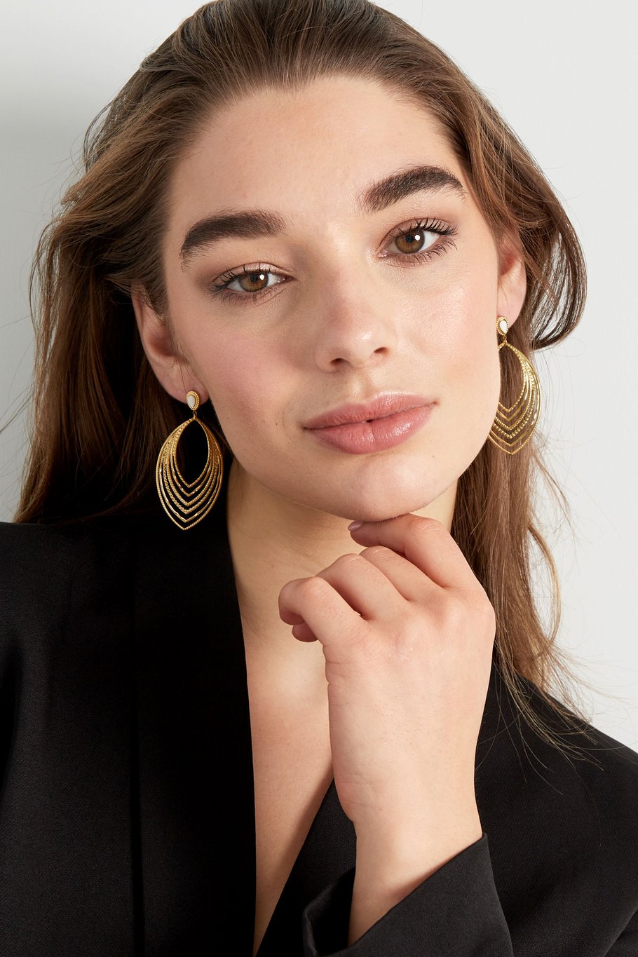 earrings oval party Picture2