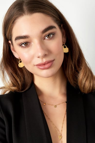 pendientes dije corazón h5 Imagen2