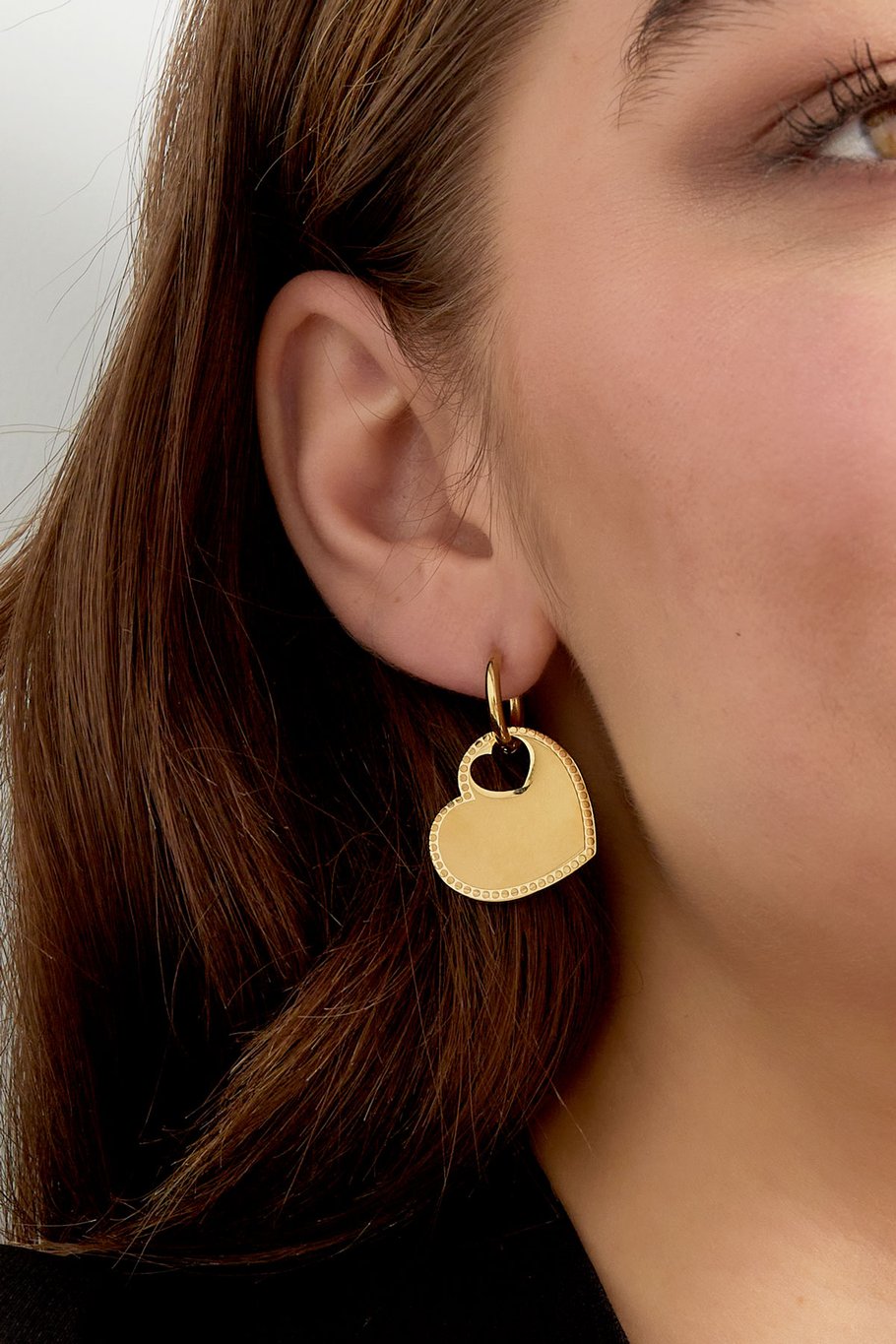 pendientes dije corazón Imagen3