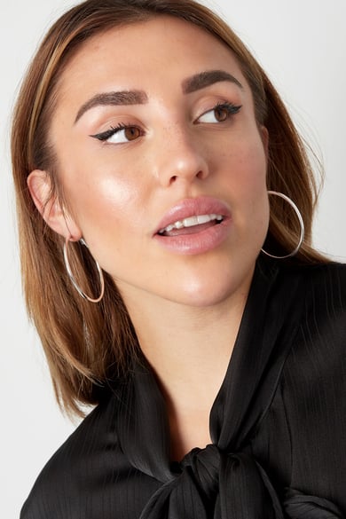 earrings basic circle large h5 Picture4