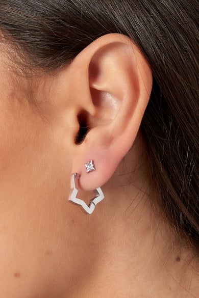 basic star earrings medium h5 Picture3