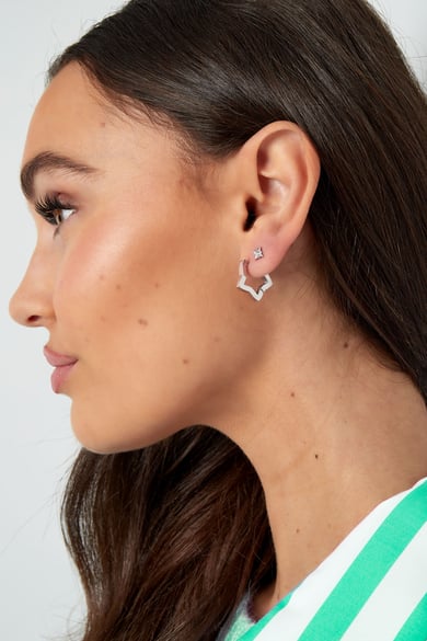 basic star earrings medium h5 Picture4