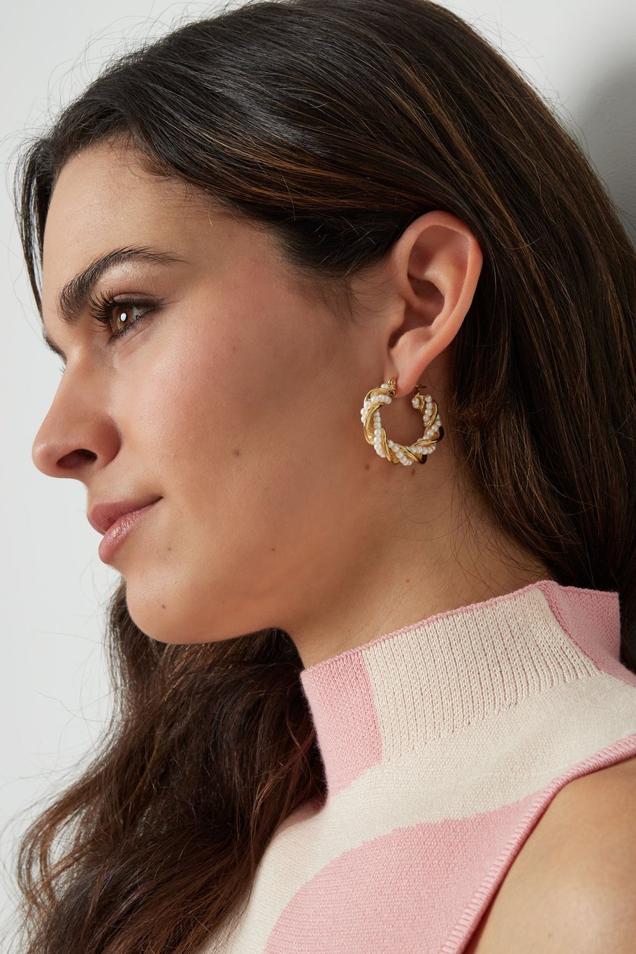 twisted earring pearl party h5Picture4