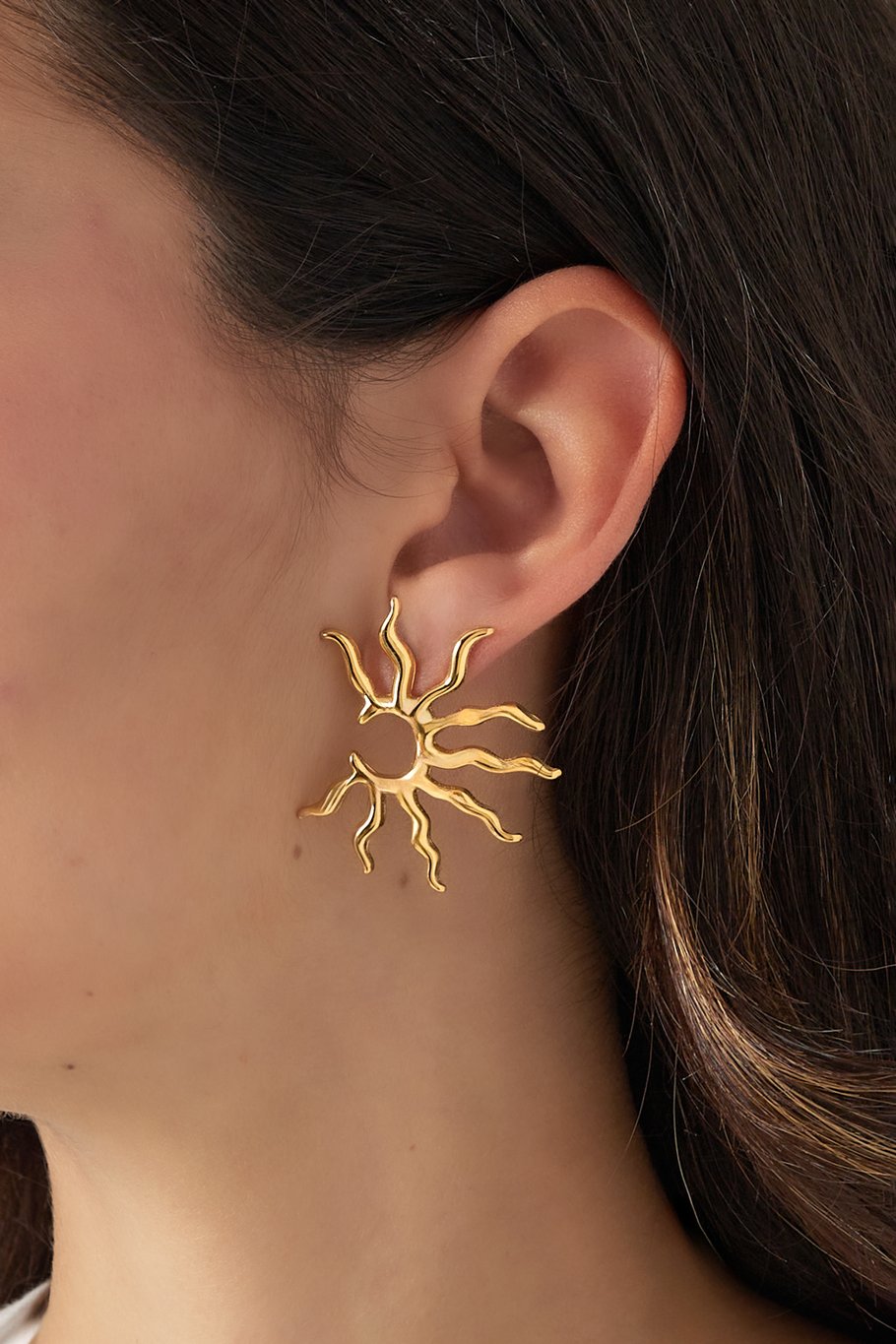 Sunny glow earrings - Silver Color color Picture2
