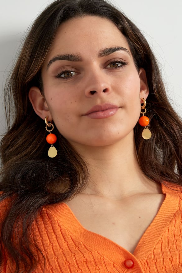 earrings shine bright - blue 