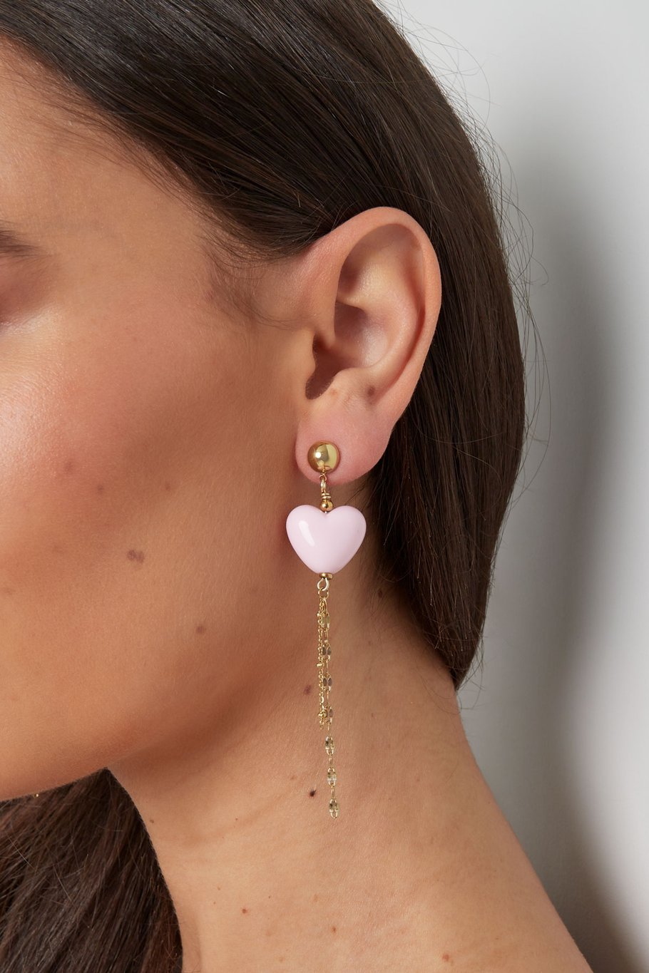 Earrings no strings attached - lilac Picture3