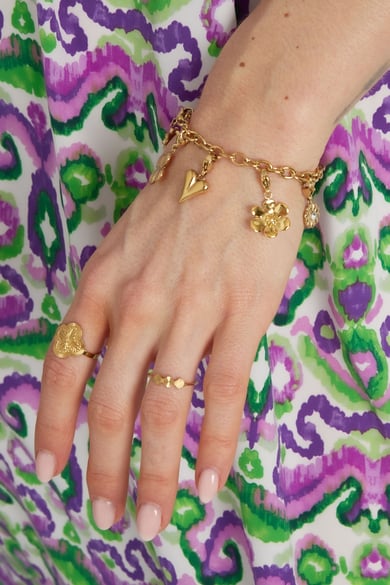 bracelet with heart-shaped charms h5 Picture2