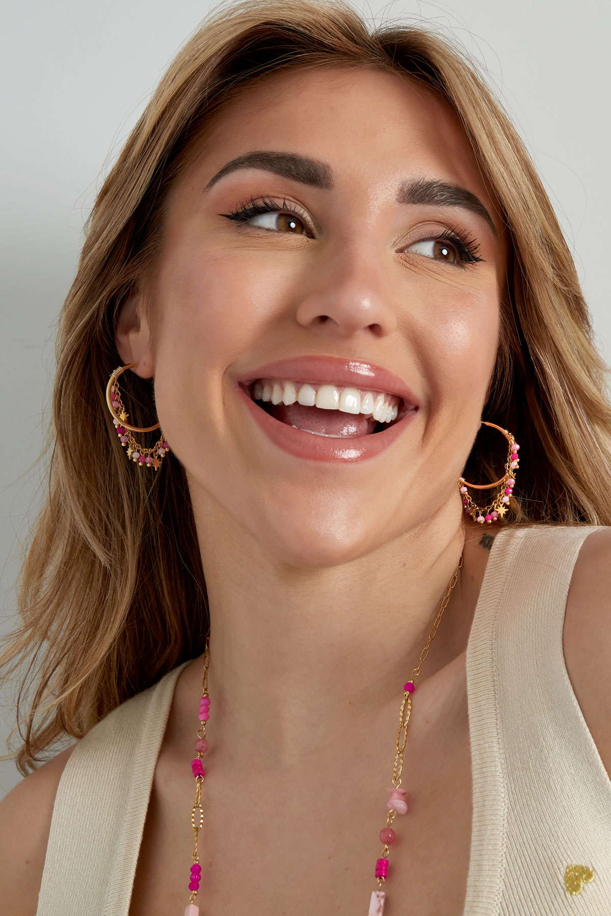 earrings flawless filter - blue 