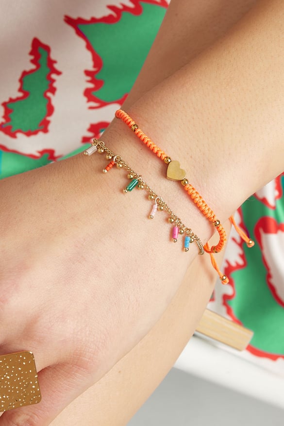 bracelet messy colors