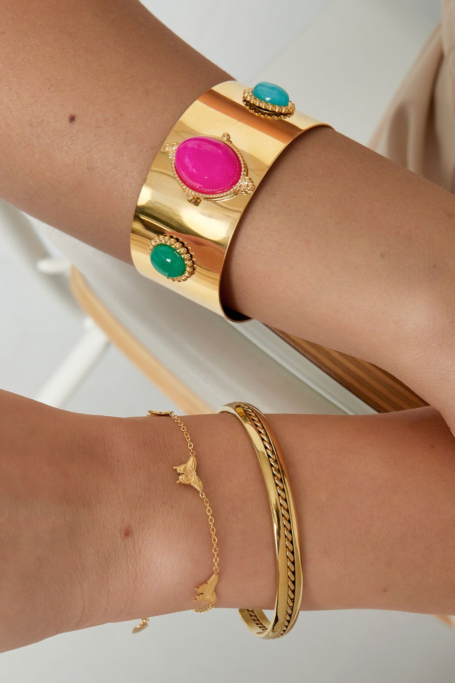 bracelet 3 butterflies Picture2