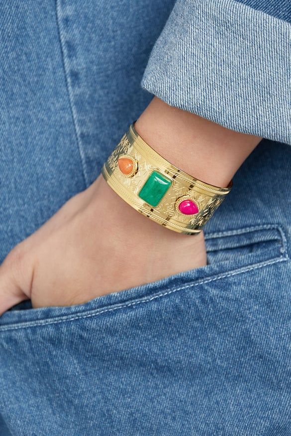 bracciale tranquillo bohémien - colore oro 2