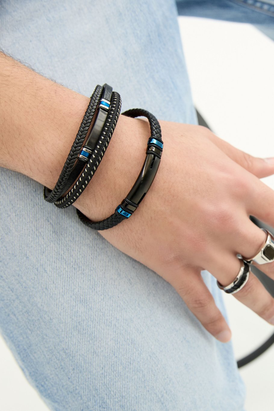 Cool braided men's bracelet  Picture3