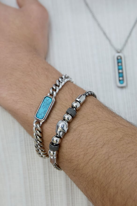 bracelet lien avec pierre