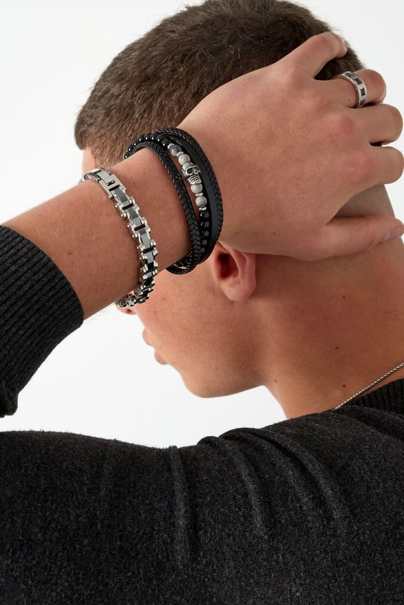 bracelet homme simple maillon 2