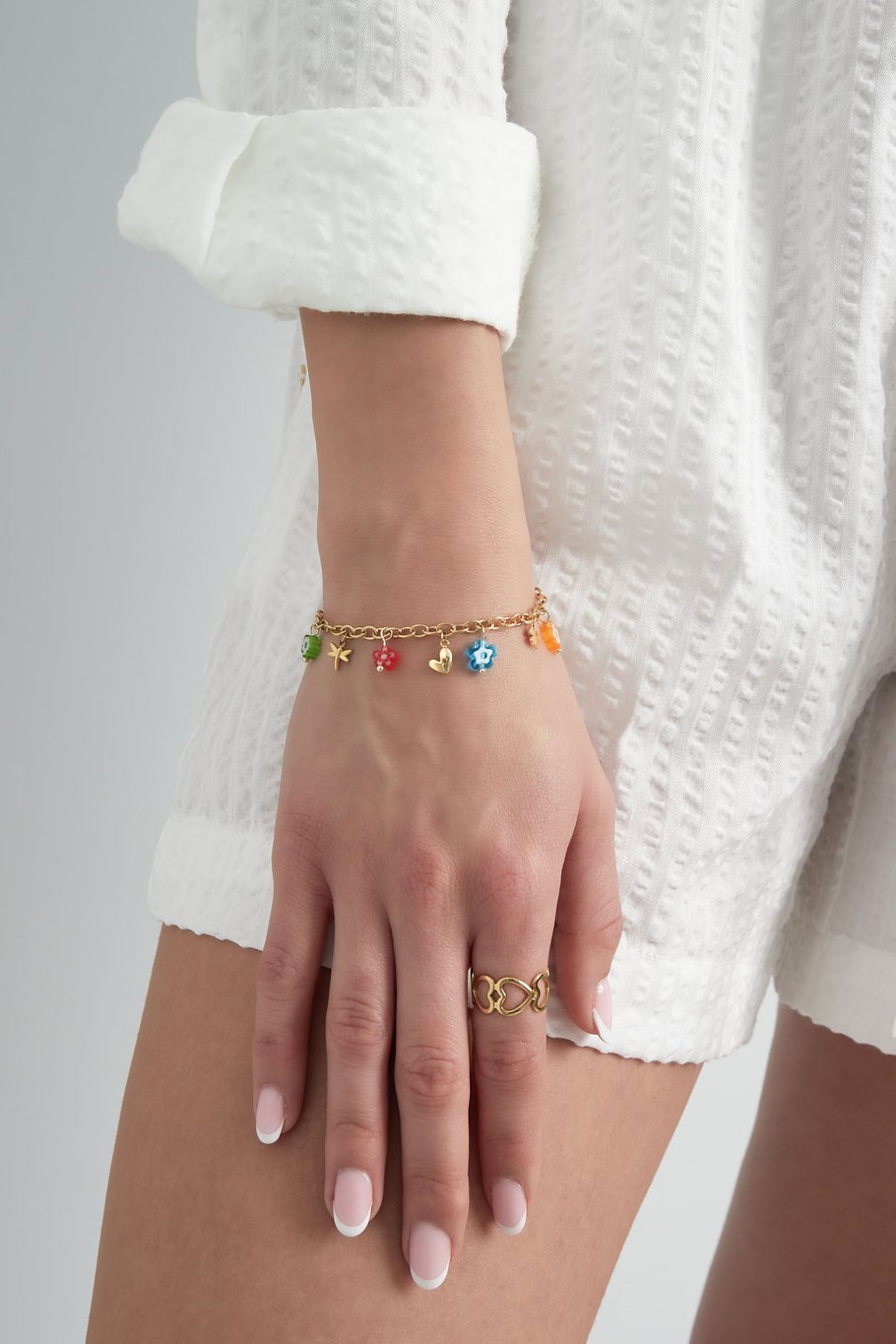 Armband festliche Blumen  Bild2