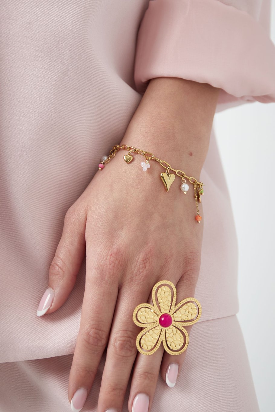 Bettelarmband Amore Color  Bild2