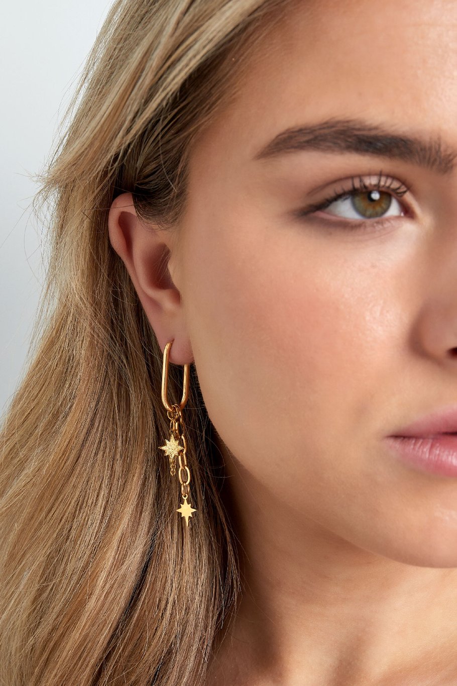 Earrings starry sky - Gold color Picture2