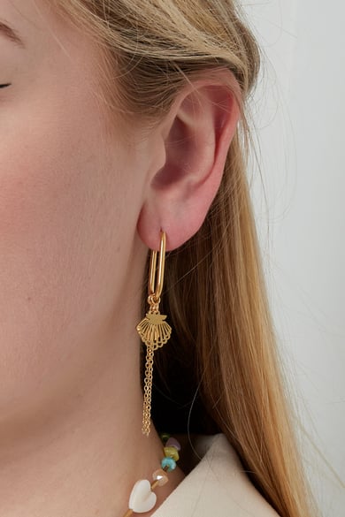 lindos pendientes de concha h5 Imagen3