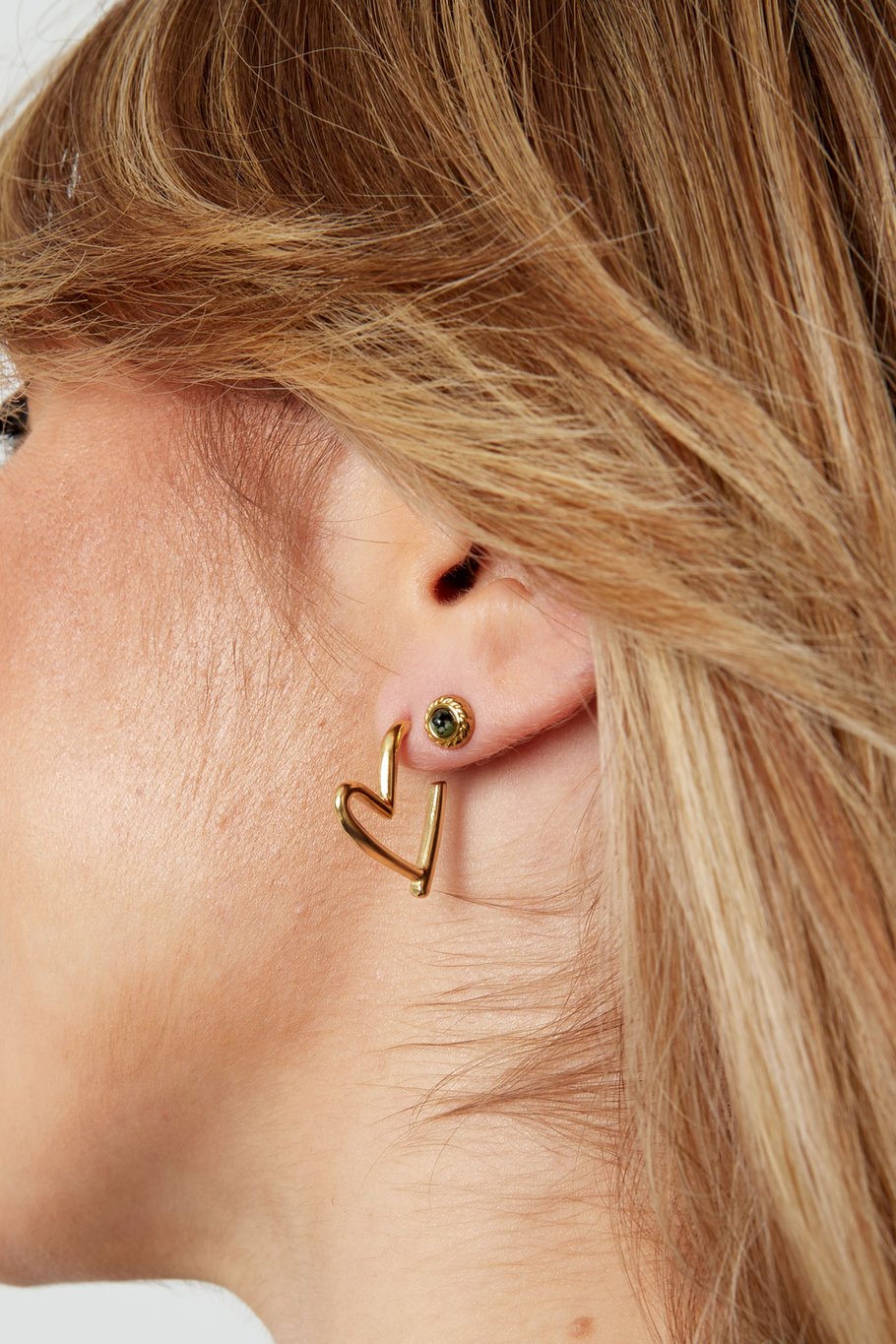 Pendientes enamoran - Color dorado Imagen3