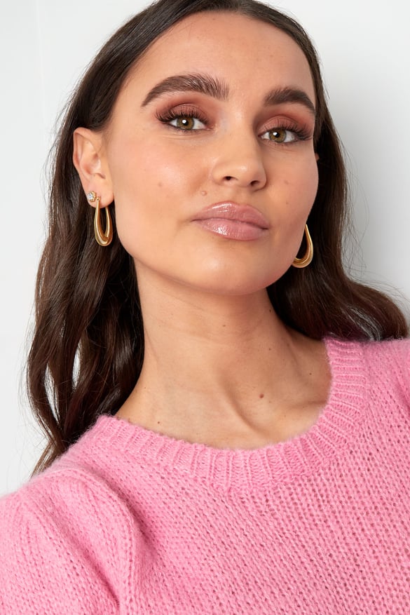 structured hanging earrings 2