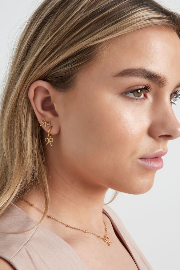 earrings bow basic 2