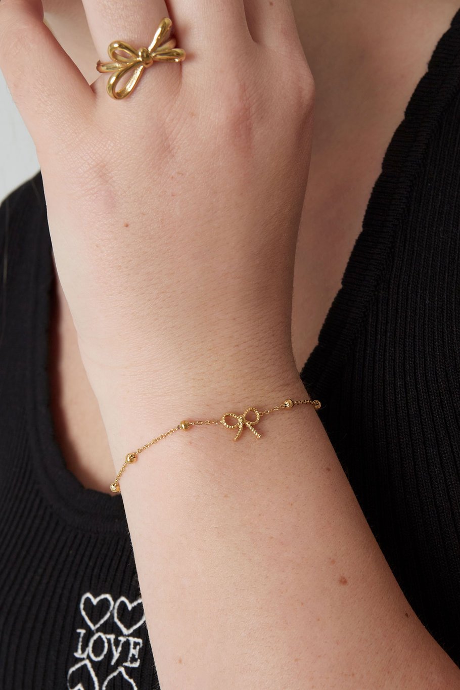 bracelet bow basic Picture2