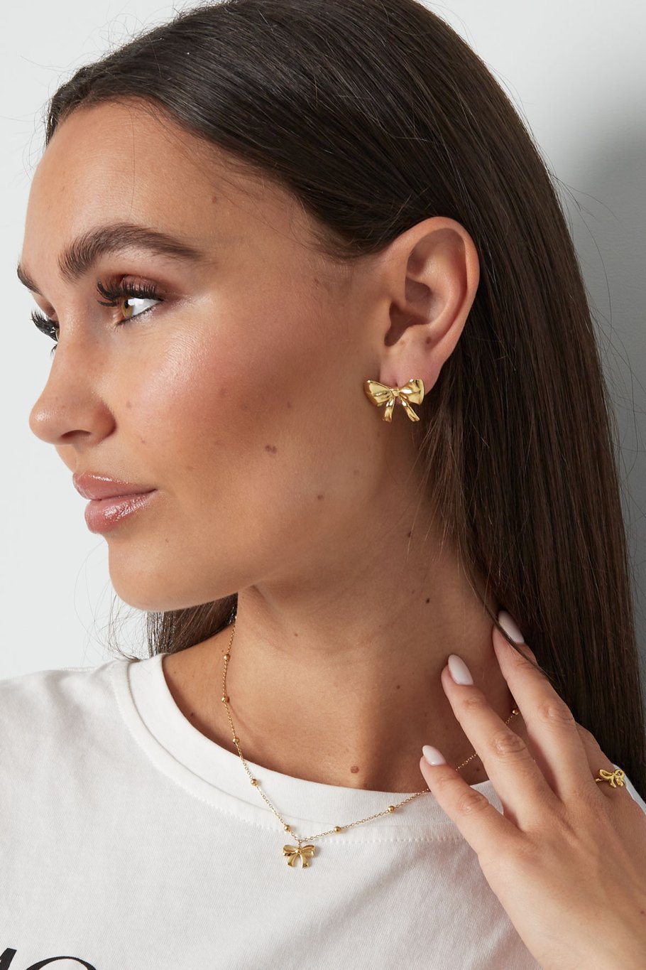 cute bow earrings Picture2