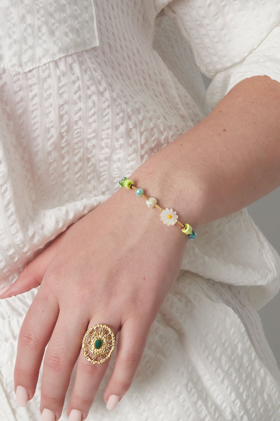 colorful bracelet green oasis - green  Picture2