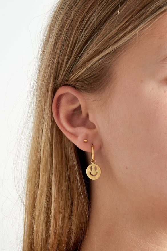 earrings smiley love