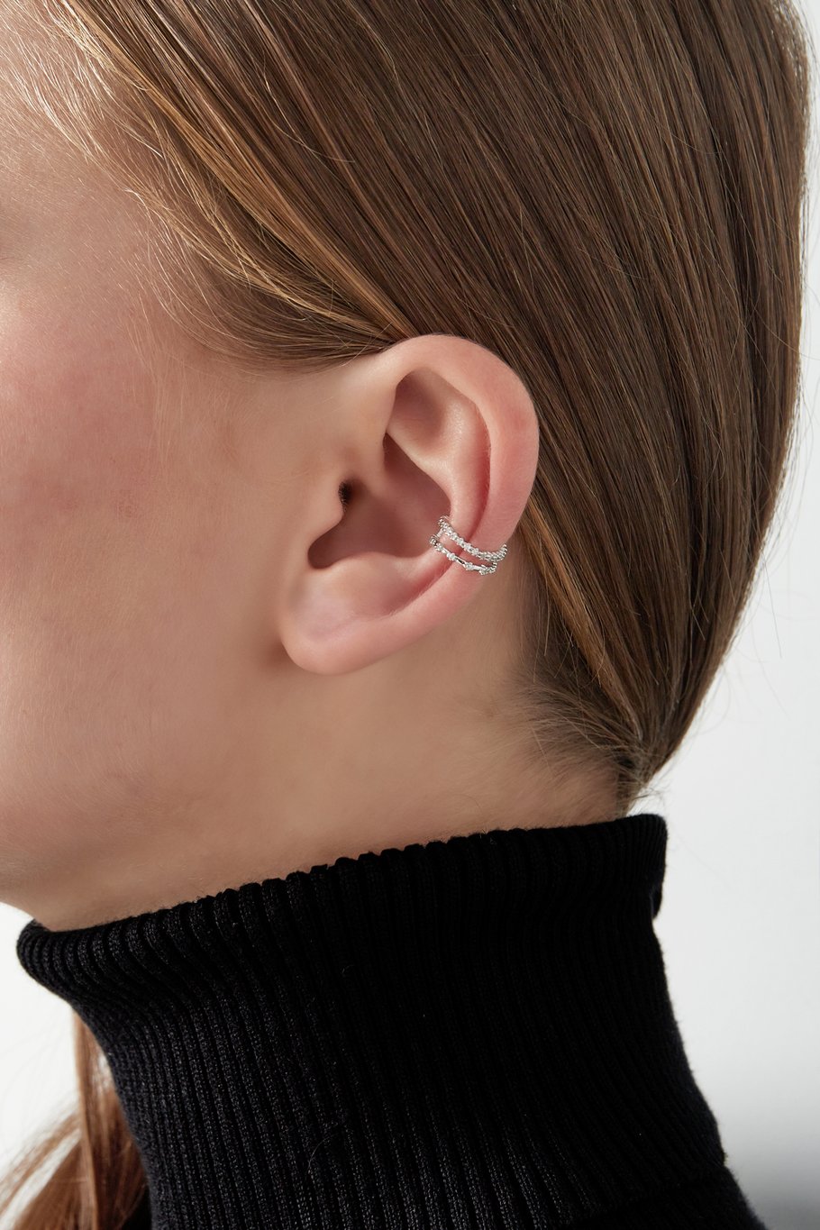 Earcuff Double Sparkle  Bild3