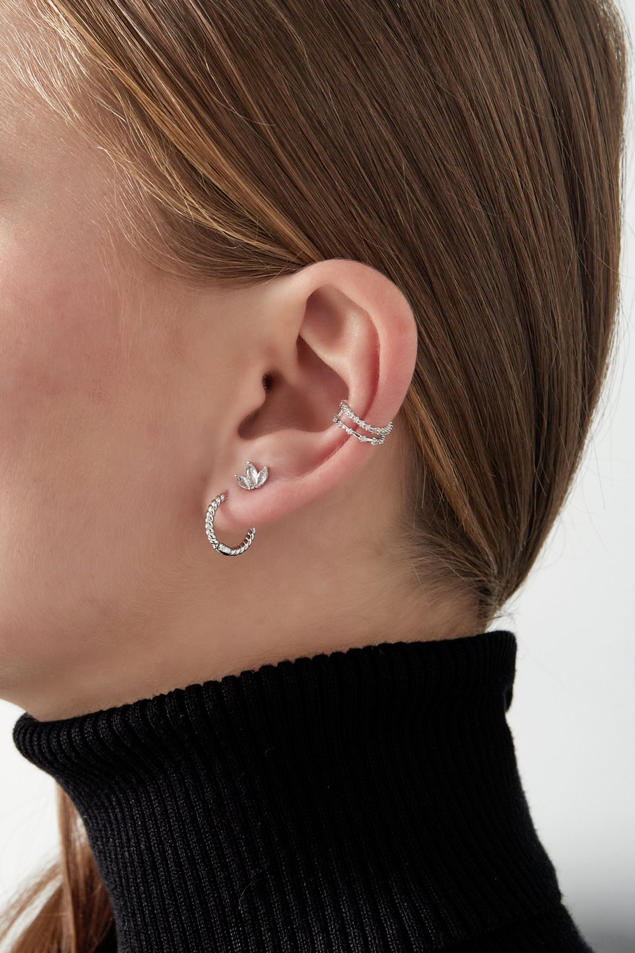 Earcuff Double Sparkle  Bild4