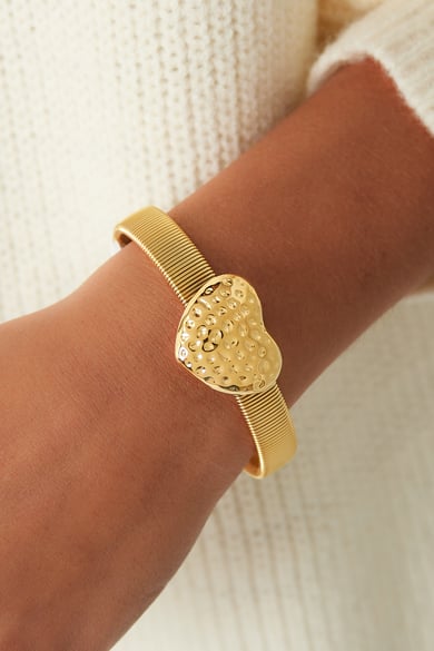 Bold love bracelet - Gold color h5 Picture2