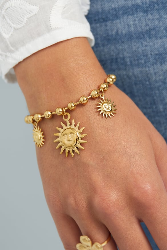 bracelet sunlit charm