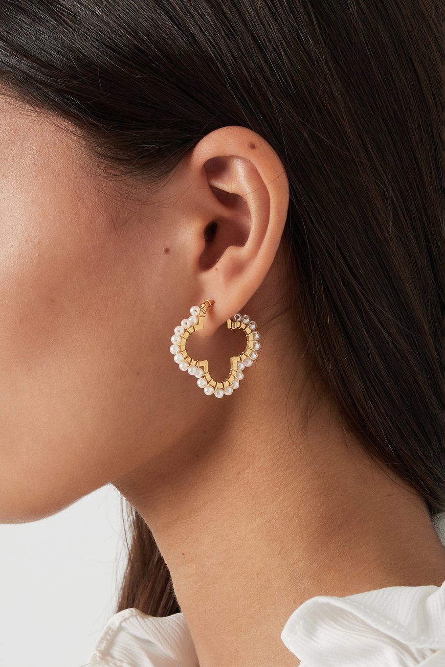 classy clover earrings Picture3