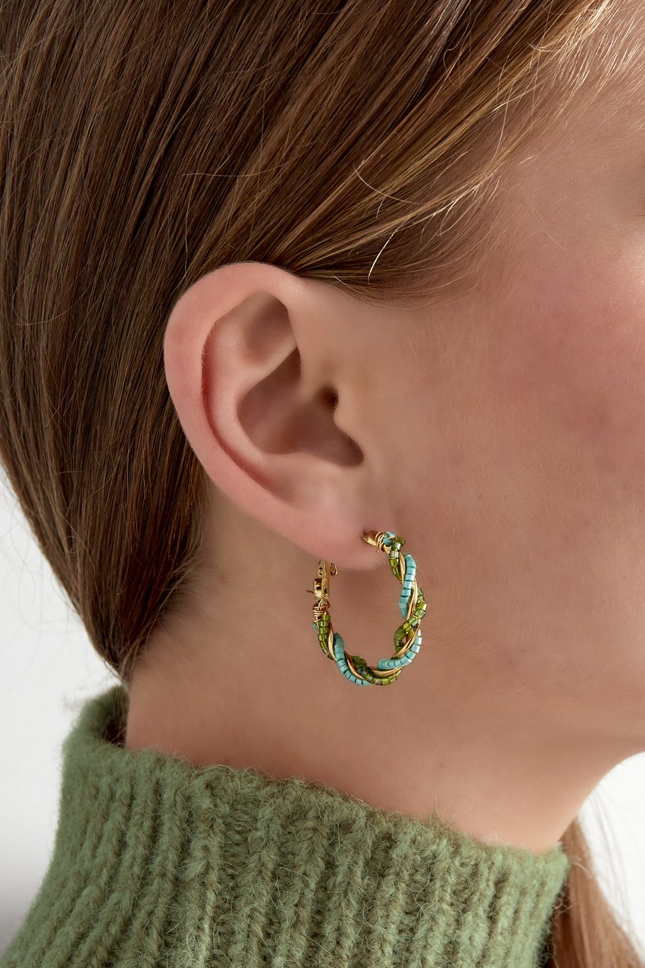 earrings mess around - black  Picture2