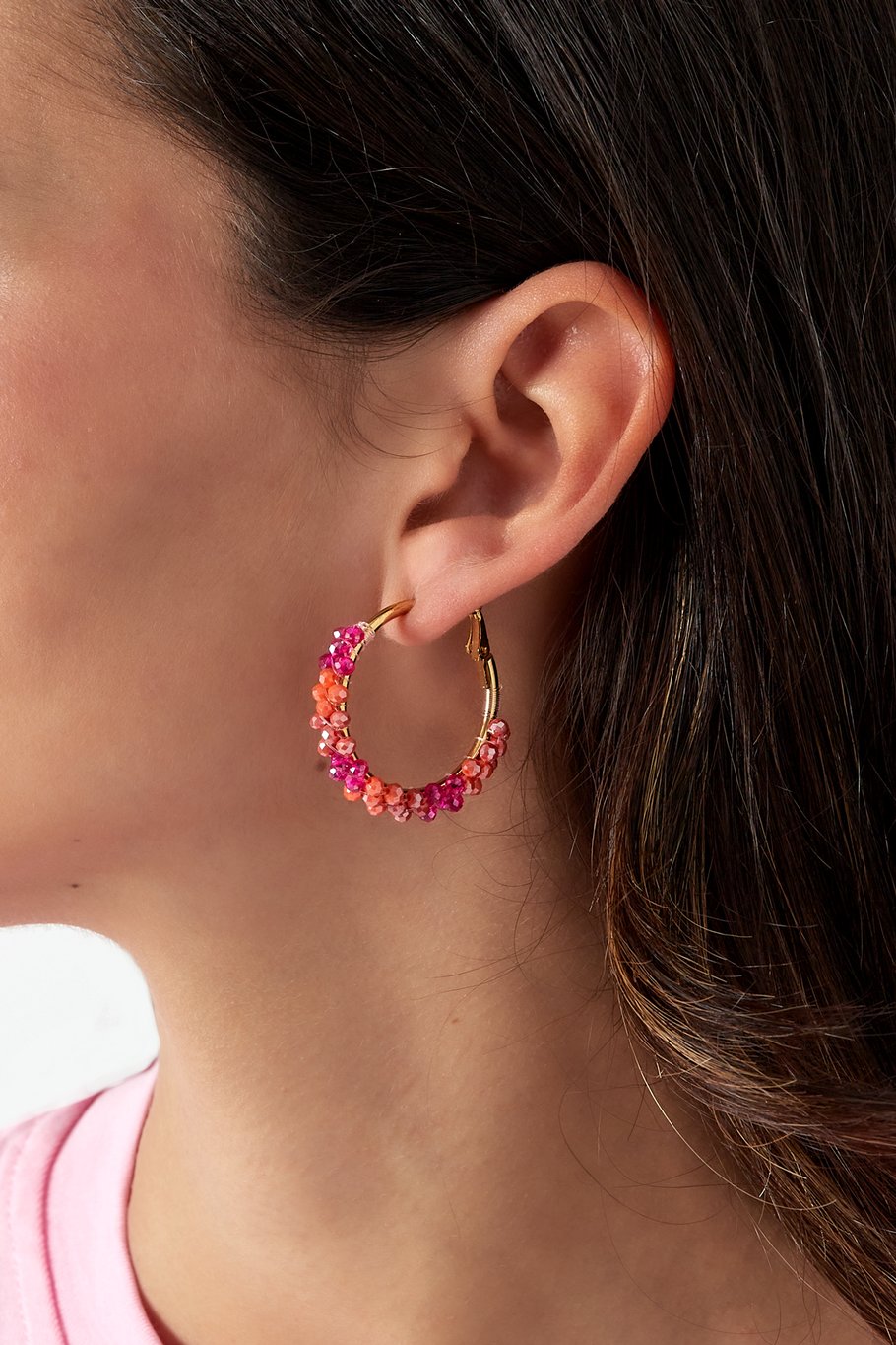 Bead fiesta earrings - green Picture2