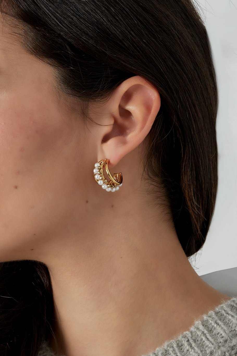 pearl statement earrings Picture3