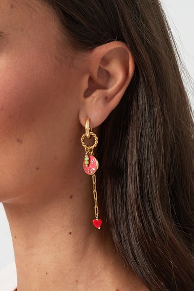 Orecchini Dazzling Day - Rosa h5 Immagine2