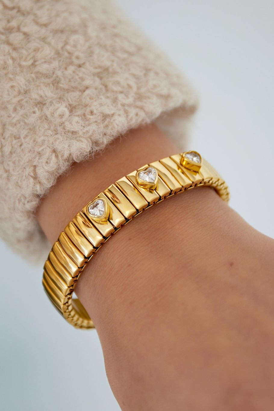 statement bracelet triple love Picture2
