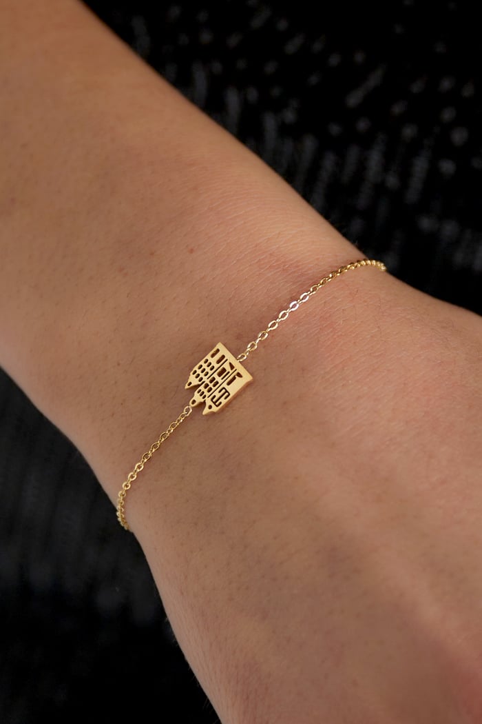 Canal house bracelet - Gold color Picture2