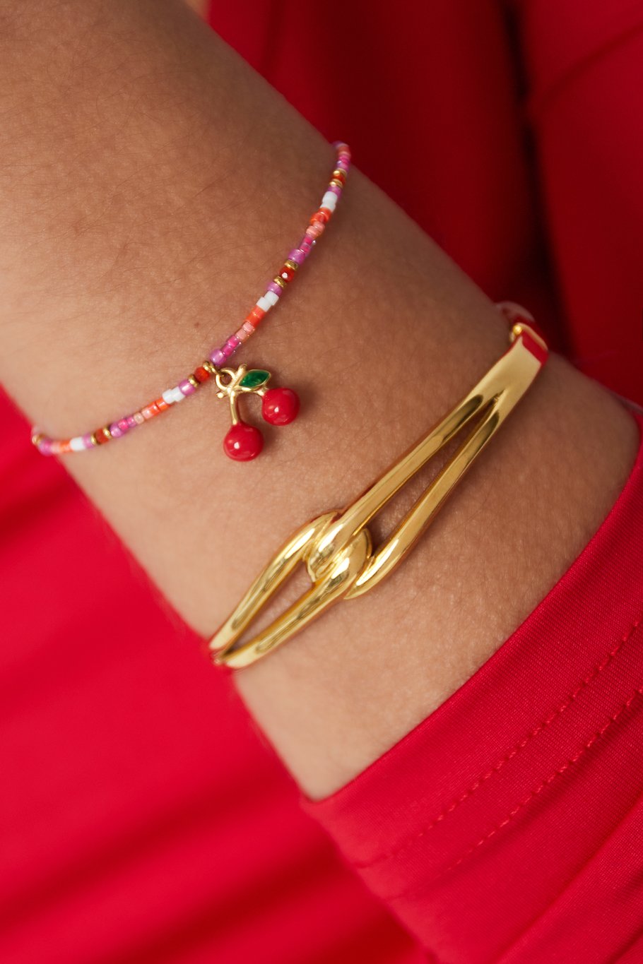 Bracelet cherry moment - Pink multi Picture3