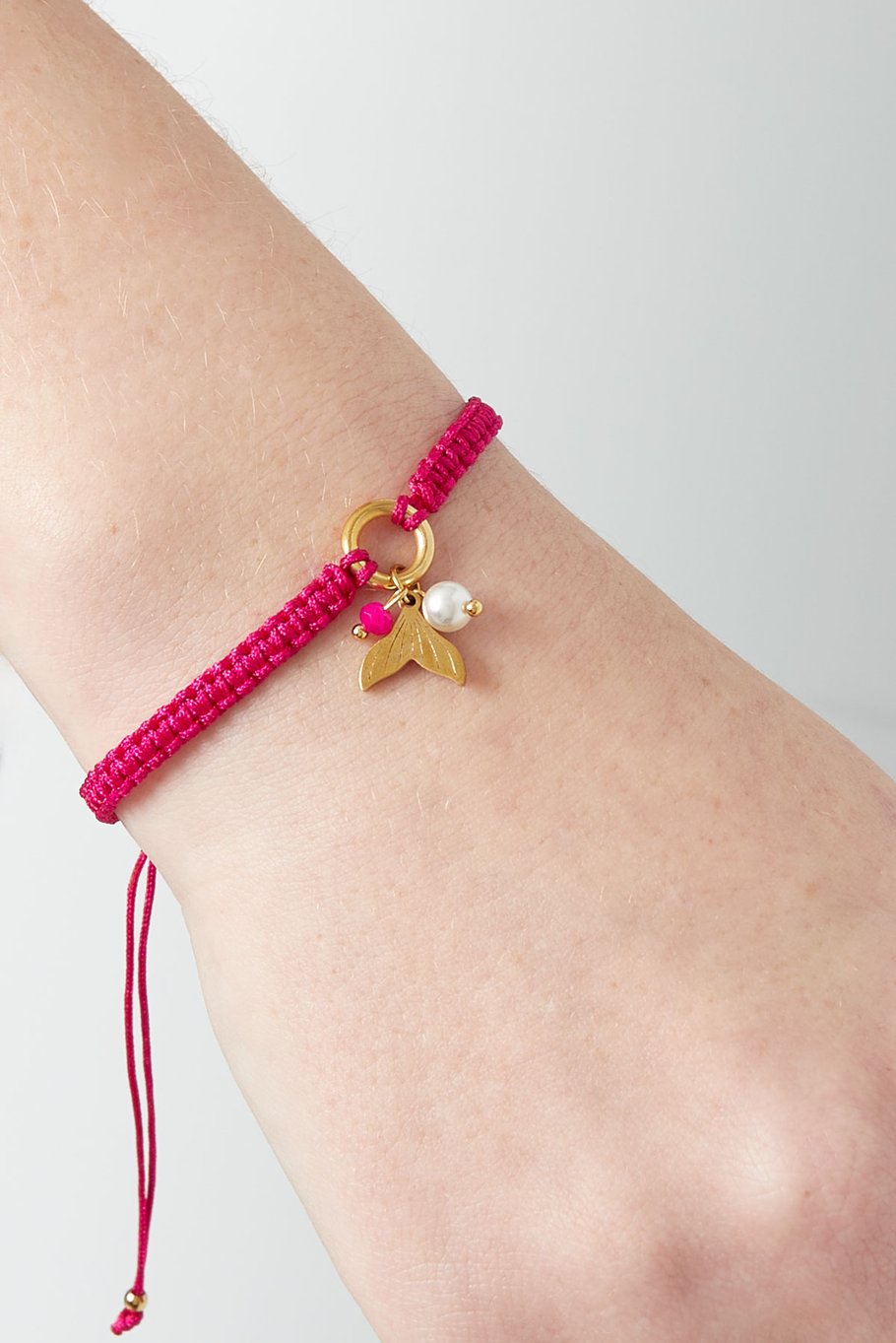 Bracciale sirena meraviglia - Colore arancione e oro Immagine2